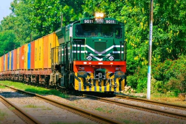 pakistan railways, freight train, milestone, logistics, cargo transportation, environmental impact, railway efficiency